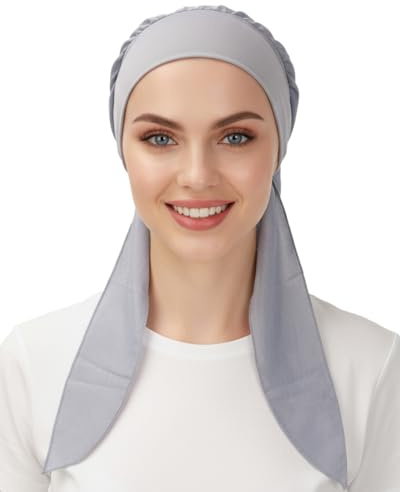 FADACHY Chemo Headwear for Women Head Scarfs Turbans UK Cancer Scarves Bandanas Hair Loss Beanie Hat Cancer Headwear Headwrap Scarfs Cap Silky Muslim