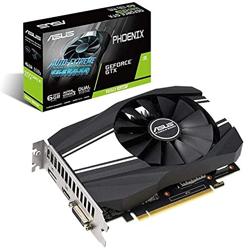 ASUS GeForce GTX 1660 PH-GTX1660S-O6G Carte Graphique HDMI DP DVI 6 Go