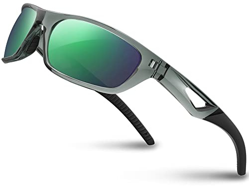 RIVBOS Sunglasses Men Women Polarized UV400 Cycling Glasses Sports Glasses Cycling Hiking Running Golf and Fishing Driving RB831
