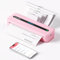 Itari Bluetooth Impresora Termica Portatil, Impresora Termica A4 - Nueva actualización 304 dpi, Tamaño Compacto para Teléfonos Móviles, Compatible con Varios Tamaños de Papel Térmico,Rosa