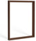 Bildershop-24 Schattenfugen - Rahmen LEMGO 80x120cm Braun (matt)