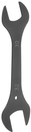 QUARKZMAN Chiave Aperta Ultra Sottile 30x32mm Metrica Leggera A Forma Di U Doppia Estremità Per Riparazioni Auto Montaggio Mobili Nero