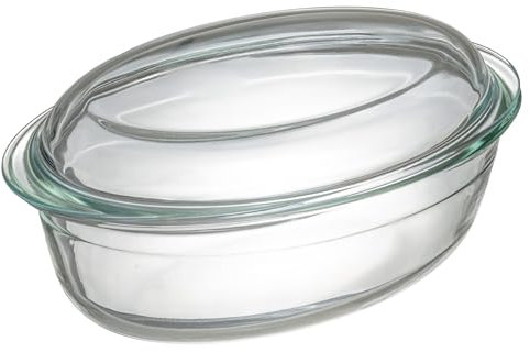 Sareva Casseruola ovale con coperchio, 32 x 20 x 14 cm