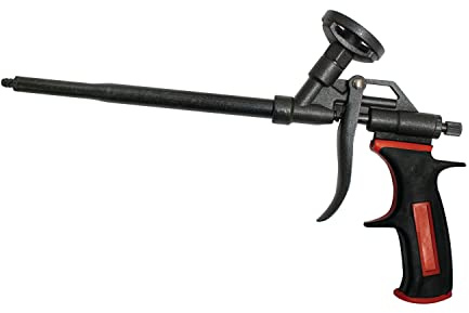HandiFoam HT770 Gun Foam Applicator, 7 in. (18 cm) Barrel, Adjustable Bead Control, Compatible with Most Gun Foam Cans, Premium Professional Polyurethane Spray Foam Gun
