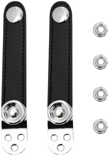 VICASKY 2pcs Accordion Straps,Accordion Shoulder Strap, Adjustable Accordion Shoulder Straps Black Accordion Straps, Leather Soft Accordion Straps, Adjustable Accordion Shoulder Belt