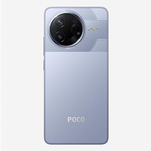 XIAOMI POCO F7 Pro 5G smartphone, 12+512GB, Blu, fotocamera principale da 50MP, batteria da 5110 mAh (tipi) con 45 W HyperCarge, IP64, funzionalità AI (senza caricabatterie incluso)