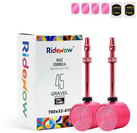 RideNow TPU slang gravel 700 x 32–47C MTB 69–29 tum, ultralätt, 2-pack