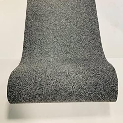 Decoration Grigio - Tappeto Passatoia Antiscivolo Lungo (300x67 cm) Tappetino in Moquette Facilmente Lavabile, Ideale per Passatoia Cucina, Passatoie o Lavello Bagno, Corridoio - Made in Italy