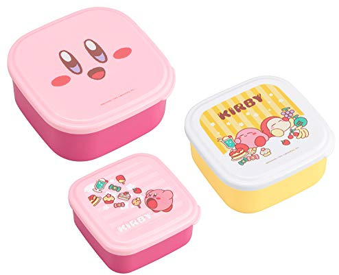 OSK Kirby's Dream Land Bento - Juego de 3 cajas para almuerzo (220 ml, H/K SSP-31) de Japón