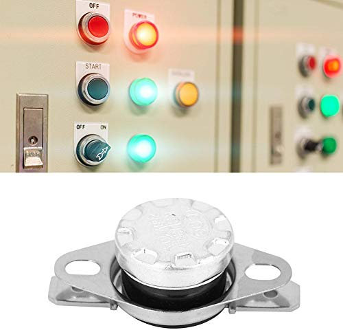 Interruptor Control Temperatura 5Uds, Termostato Ksd301 con Interruptor Térmico para Sistemas de Calefacción Eléctrica, Regulador de Temperatura 85°C para Diversos Dispositivos de Calor