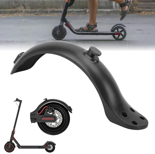 GAESHOW Guardabarros Trasero para Scooter, Guardabarros Patinete para Xiaomi, Soporte de Guardabarros, Accesorios para Patinete Electrico, 4 Orificios