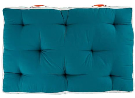 ATMOSPHERA CREATEUR D'INTERIEUR - Cuscino da Terra per Esterni Yucatan Blu Anatra 120x80cm