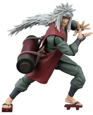 TAMASHII NATIONS – Naruto – Jiraiya Hidden Leaf Heroic Master Sage – (Sage Mode Set), S.H.Figuarts Action Figure