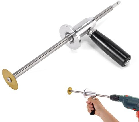 Lyreh Cortador de Tubos de PVC Para Interior, Acero Inoxidable para Interiores Corte Mangueras Plástico Internas Profundidad Corte Ajustable 17,78cm Apto para Tubos PVC 3,81-20,32cm