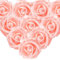 MEJOSER 50er Schaumrosen Künstliche Blumen Rosenköpfe Rosenblüten Rosa Foamrosen zum Basteln Brautstrauß DIY Party Hause Hochzeit Deko