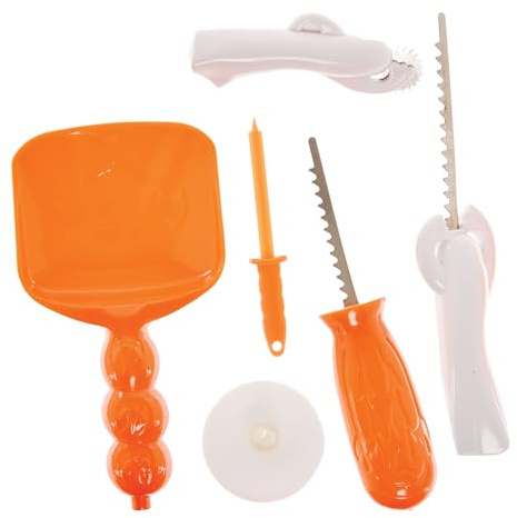 Baker Ross FX899 Pumpkin Carving Kit - 1 kit, Pumpkin Carving and Decorating Kit
