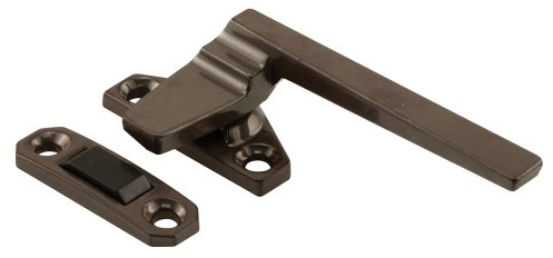 Prime-Line H 3599 Right-Handed, Bronze, Casement Locking Handle with Offset Base (Single Pack)