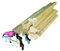Eduplay 210047 Profilholz Bauernhoftiere, 6er Set