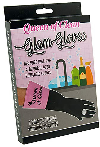 Diabolical Queen of Clean Washing Up Gloves