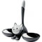 A Di Alessi Tigrito Katzennapf, Grau, 28 cm