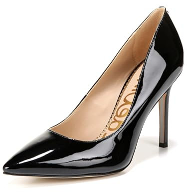 Sam Edelman Damen Hazel Pumps, Schwarz Lack, 42 EU