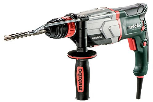 metabo Kombihammer KHE 2660 Quick - 850 W, 3 J Schlagenergie, SDS-Plus - 3 Funktionen: Bohren, Hammerbohren und Meißeln, ergonomisch, langlebig - Mit Schnellwechselbohrfutter und praktischer metaBOX
