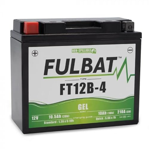 FT12B-4 FULBAT YT12B-BS BATTERIA GEL PRECARICATA YAMAHA FZ6 FAZER 600 XJ6 N TDM 850