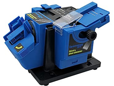 Jieotwice Affilacoltelli Multifunzionale, Smerigliatrice Elettrica, Affilatrice per Uso Domestico, Affilatrice da Tavolo, Smerigliatrice per Punte Elicoidali