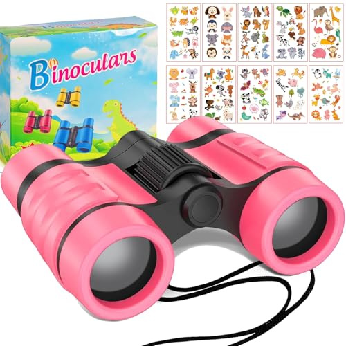Binoculars with Animal Stickers, Educational Toy, Perfect for Outdoor Observation And Sparking Curiosity