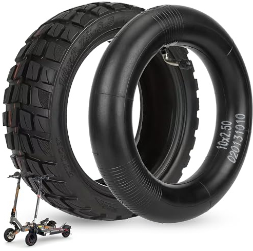 ANSENI Neumático 10 pulgadas 10x2.75-6.5 Tubeless para Smartgyro