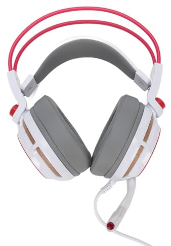 Vvikizy Gaming Headset 7.1 Surround Sound Vibrerande USB-hörlurar för Lagkamrater i Realtid