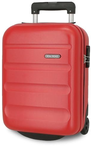 ROLL ROAD Valigia Flex Cabin, Taglia Unica, Rosso, Taglia unica, Valigia Cabina