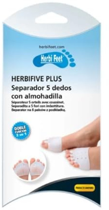 Separador Cinco Dedos del Pie con Almohadilla Metatarsal. Separador Dedos Pie. Corrector Juanetes. Almohadillas para Pies. Almohadillas Metatarsianas. Protectores Pie. Dedos en Garra. Dedos Martillo.
