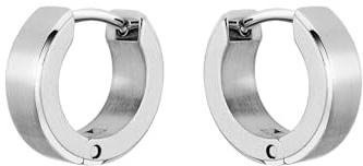 BOSS Jewelry Huggies Ohrringe für Herren Kollektion ODELL aus Edelstahl - 1580654