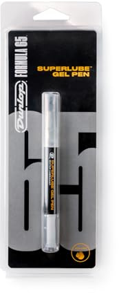 JIM DUNLOP 6567 - System 65 Superblue Gel Pen, Lubricante para Partes Móviles de Instrumentos de Cuerda, Formato Cómodo y Preciso