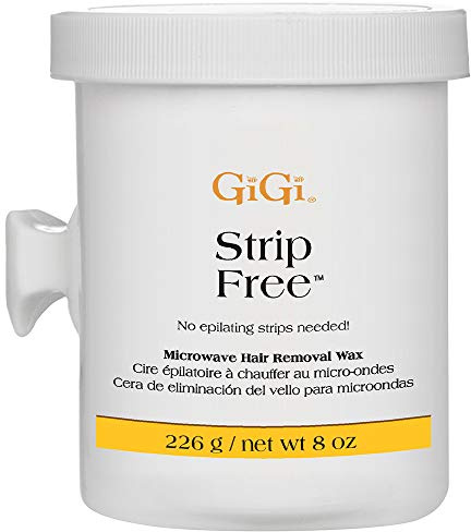GiGi Strip Free Microwave Formula Hair Removal Wax, 8 oz