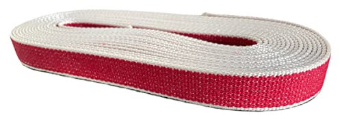 Cintino in cotone Robusto 22 mm per Tapparella Colori assortiti per finestre e portafinestra d'arredo (5,5 Metri per Finestra, Rosso)