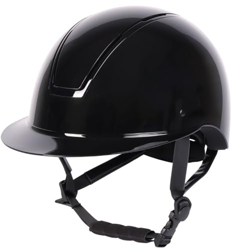 Harry's Horse Royal Glossy ridhjälm svart - 58-60 cm