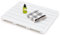 LIFEZEAL Caillebotis de Douche, Tapis de Douche Antidérapant en HIPS Durable, 60x48x4,5 cm, Tapis de Salle de Bain Imperméable, Anti-Corrosion et Antirouille, pour Intérieur ou Extérieur,Blanc