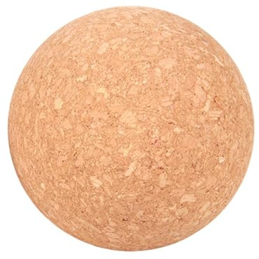 Holdes Bola de masaje de corcho para miofascial, bola de masaje para tejidos profundos, bola de masaje ecológica, bolas de corcho para entusiastas del yoga