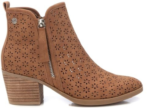 REFRESH - Botín Mujer Camel - Calzado Cómodo y Versátil - Moda casual - Modelo 17278402 (Talla 39)