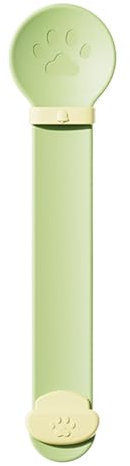 Quetschlöffel für Katzenleckerli, Quetschlöffel für Katzensnacks, Katzenlöffelspender mit verschiebbarem Flüssigkeitssnack, Nassfutter-Squeezer-Löffel, Cat Bar Squeezer Feeder, Leckbarer