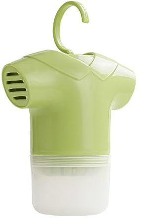 Deshumidificador granulado inodoro – Compacto deshumidificador armario absorbente de humedad | caja deshumidificador multifuncional | bolsa de recambio | deshumidificador con bandeja recogedora |