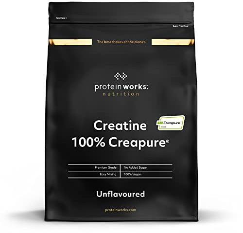 THE PROTEIN WORKS Pure Creatine (Creapure), Unflavoured, 50 Servings, 250 g