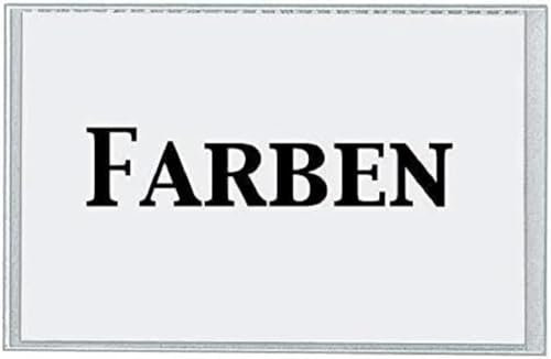 VELOFLEX 2202100 - Beschriftungsfenster selbstklebend, 40 x 64 mm, Selbstklebetaschen aus PP-Folie, 100 Stück