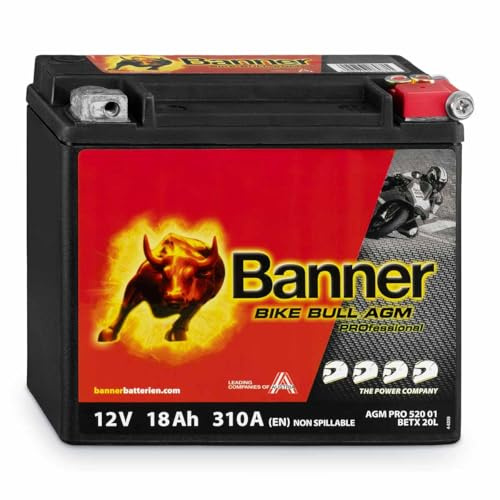 Banner AGM Pro 520 01 Akku Moto Bike Bull