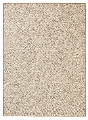 BT Carpet Bettumrandung in Woll-Optik Wolly Beige Braun, 3-teilig (2 x 67x140 cm; 1 x 67x250 cm)