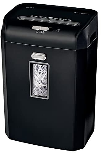 Rexel RES823 Strip Cut Paper Shredder, Shreds 8 Sheets, P2 Security, Small Office, 23L bin, Ultra Quiet, ProMax QS Range, 2104582
