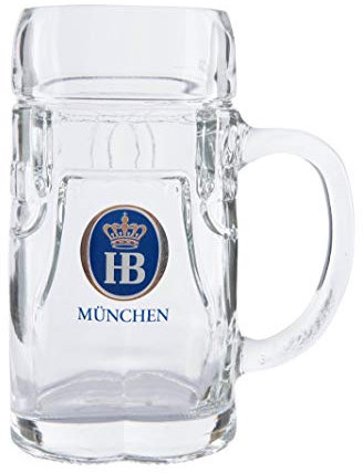 6er HB Hofbräuhaus München Bierkrüge Lederhose 6x0,5l