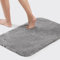 Good Nite Luxury Bath Mat - Absorbent & Machine-Washable, Grey Bath Rug 40x60cm, Shower Mat for Bathroom Floor